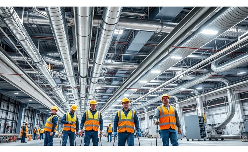 How to Handle Duct Cleaning in Large Industrial Facilities How to Handle Duct Cleaning in Large Industrial Facilities