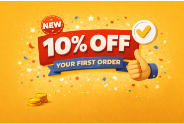 10% OFF Your first order
