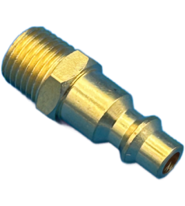 Duct Cleaning 1/4 Male Brass Plug to 1/4 Male NPT