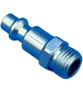 Duct Cleaning 3/8 Male Steel Plug to 1/4 Male NPT