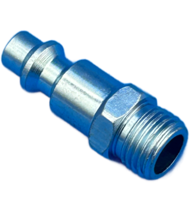 Duct Cleaning 3/8 Male Steel Plug to 1/4 Male NPT