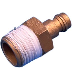 Duct Cleaning 1/8 Male Plug With NPT Thread