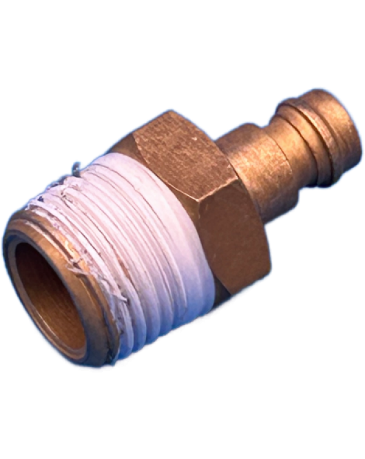 Duct Cleaning 1/8 Male Plug With NPT Thread