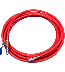 Duct Cleaning Hose With Reverse Air Ball And Ball Valve