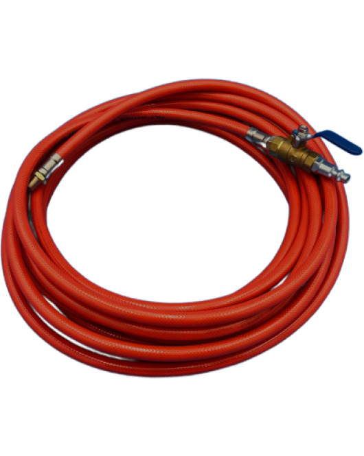 Duct Cleaning Hose With Ball Valve