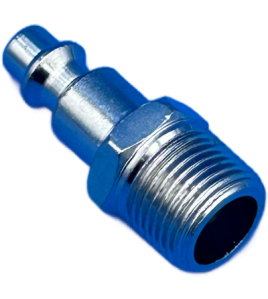 Duct Cleaning 1/4 Male Steel Plug to 3/8 Male NPT