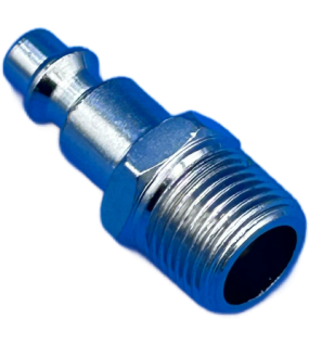 Duct Cleaning 1/4 Male Steel Plug to 3/8 Male NPT
