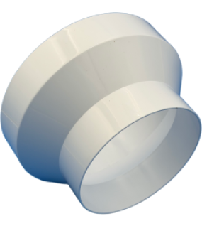 Duct Cleaning Hose Reducer Plastic Connectors