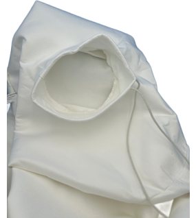 Duct Cleaning Round Opening Replacement Bag With Zipper Opening