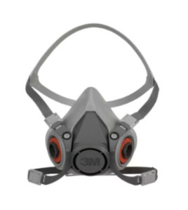 3M Duct Cleaning Half Facepiece Reusable Respirator Mask