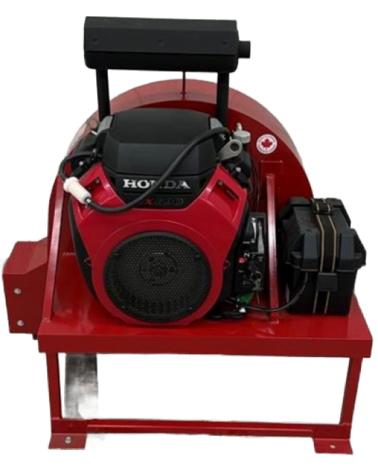 Hurricane Van Mounted Duct Cleaning Vacuum With Honda Gx690 Engine