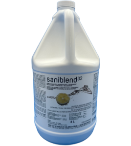 Saniblend 32 Duct Cleaning Disinfectant Case Of 4 X 4 Litre Bottle