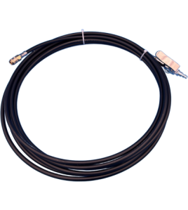 Duct Cleaning Snake With Quick Connector And Blowgun