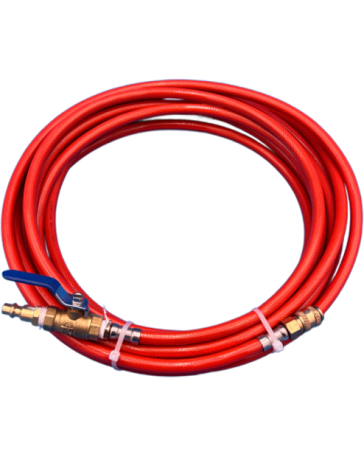 Duct Cleaning Quick Connector Hose With Ball Valve