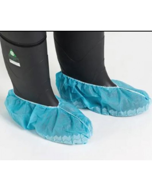 Blue 40g Polypropylene Duct Cleaning Shoe Cover 50 Pairs
